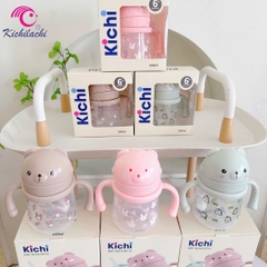 Bình tập uống gấu PP Kichi 240ml