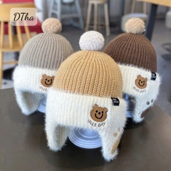 Mũ len gấu 2