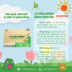 Xông lá trầu không vùng kín Bảo Nhiên