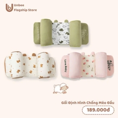 Gối định hình sơ sinh Unbee