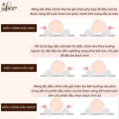 Gối định hình sơ sinh Unbee