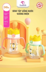 Bình tập uống vương miện PP Kichi