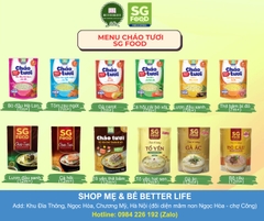 Cháo tươi SGF Baby 240g (7m+)