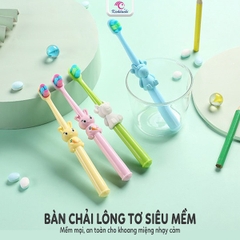 Bàn chải lông tơ cho bé (3y+)