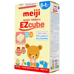 Sữa bột Meiji nhập khẩu thanh nguyên hộp 20 thanh (0-12 tháng)