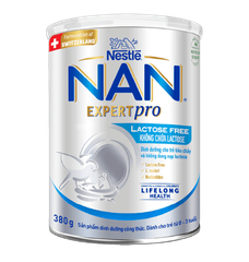 Sữa bột Nan bạc không Lactose 380g (0-3y)