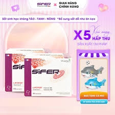 Sắt bột Sifer 30 gói (9m+)