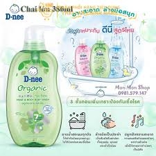 Sữa tắm gội Dnee (xanh lá)