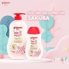 Tắm gội hoa anh đào Pigeon (đỏ)