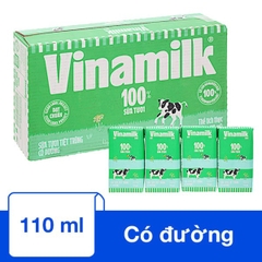 Sữa tươi 100% Vinamilk CD 180ml