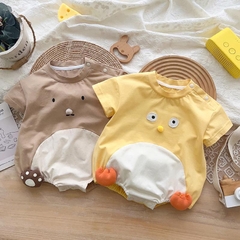 Body hình mặt thú cotton