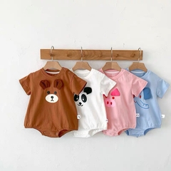 Body hình mặt thú cotton