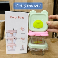 Hũ thủy tinh chia vạch Baby bowl
