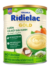 Bột ăn dặm mặn Ridielac Gold (7m+)