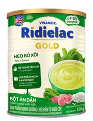 Bột ăn dặm mặn Ridielac Gold (7m+)