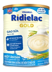 Bột ăn dặm ngọt Ridielac Gold (6m+)