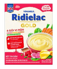 Bột ăn dặm mặn Ridielac Gold (7m+)
