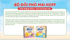 Phô mai tươi  tăng chiều cao Hoff