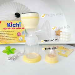 Máy hút sữa điện đôi Kichi (không dây)