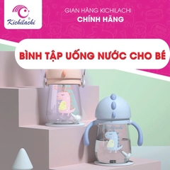 Bình tập uống khủng long PP Kichi