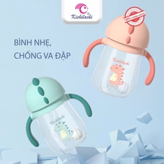 Bình tập uống khủng long PP Kichi