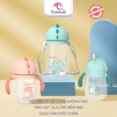 Bình tập uống khủng long PP Kichi
