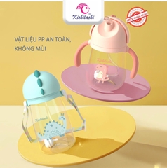 Bình tập uống khủng long PP Kichi
