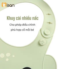 Yếm ăn dặm silicone