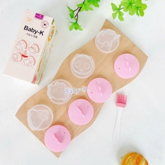 Set 4 chiếc khuôn hấp