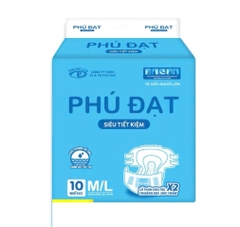 Bỉm dán Phú Đạt thường (10pcs)