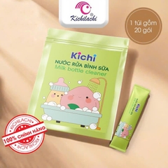 Nước rửa bình sữa thảo mộc Kichi (20 gói)