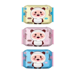Khăn ướt Bonny gấu 100pcs