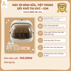 Máy tiệt trùng - sấy khô ION MOAZ BÉBÉ MB-044
