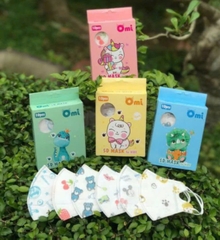 Khẩu trang giấy cho bé OMI (10pcs)