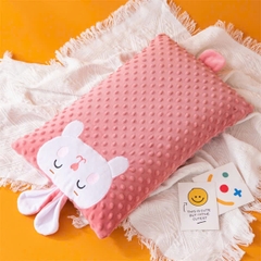 Gối bông cho bé (nhung hạt)