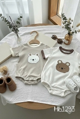 Body hình mặt thú cotton