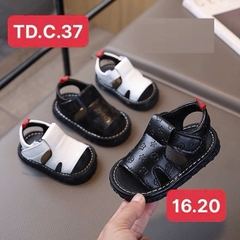 Dép tập đi chip chip đen - trắng