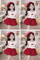 Set váy cánh tiên cây nấm