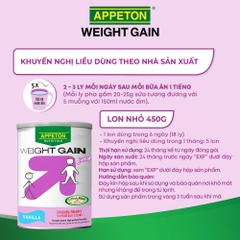 Combo 3 Sữa dinh dưỡng AWG Junior hương Vanila 450g