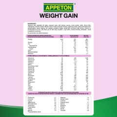 Sữa dinh dưỡng Appeton Weight Junior 450g