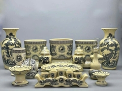 Bộ Thờ Hoạ Tiết Rồng Truyền Thống