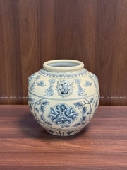 Bình Trấn Bảo H22 men rạn truyền thống