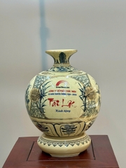 Bình Hút Lộc Tứ Cảnh Bốn Mùa Cao 27cm Kỷ Niệm Thành Lập Công Ty