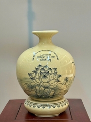 Bình Hút Lộc Hoa Sen Cao 27cm Quà Tặng Đại Hội