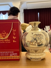 Bình Hút Lộc H25 Tứ Cảnh Hà Nội in logo theo yêu cầu