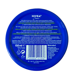 Kem dưỡng ẩm Nivea Creme nhập khẩu Đức, 150ml