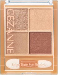 Phấn mắt 4 màu Cezanne Beige Tone Eye Shadow (nhiều màu)