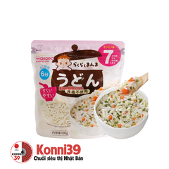 Mì Udon Wakodo (không muối) cho bé từ 7 tháng tuổi 130g