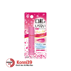 Son dưỡng môi Menturm Omi có màu dưỡng môi mềm mịn, giảm khô nứt thỏi 3.5g (Hồng cánh sen)