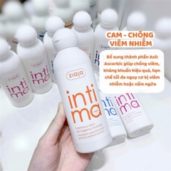 Dung dịch vệ sinh phụ nữ kháng viêm Ziaja Intima Balan 200ml - Màu Cam